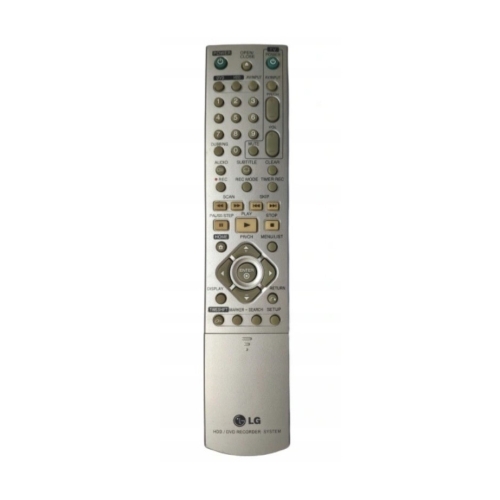 Pilot firmy LG DVD HDD 6711R1P108F RH-199 RH-177 srebrny ORYGINAŁ z LOGO LG