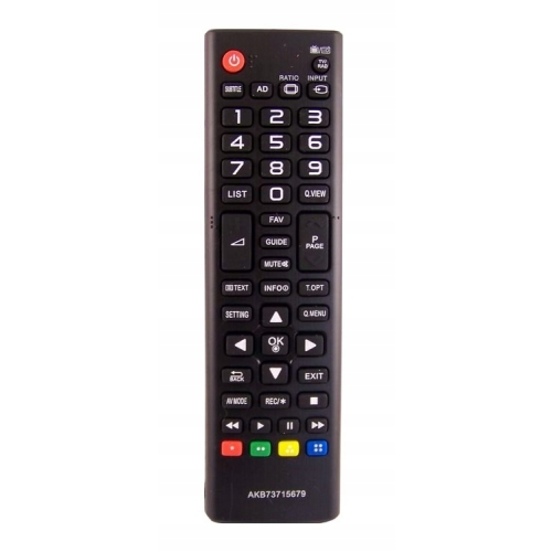 Pilot LG Smart Tv model AKB73615303 AKB73615302 Uniwersalny czarny UCT-041