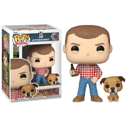 Figurka Funko POP! Letterkenny Wayne with GUS 1166 Kolekcja Vinylowa