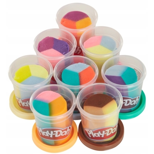 PLAY-DOH F1260 CIASTOLINA ZESTAW SZALONY FRYZJER+8 TUB F1260 NA PREZENT