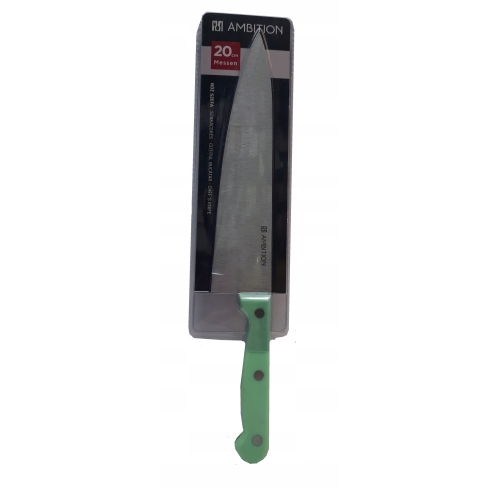 Nóż Ambition SZEFA KUCHNI 32 CM OSTRZE 20 CM NIERDZEWNA STAL UNIWERSALNY