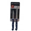 NÓŻ AMBITION ZESTAW 2 SZT UNIWERSALNY+ OBIERAK 22 CM 19 CM STAL NIERDZEWNA