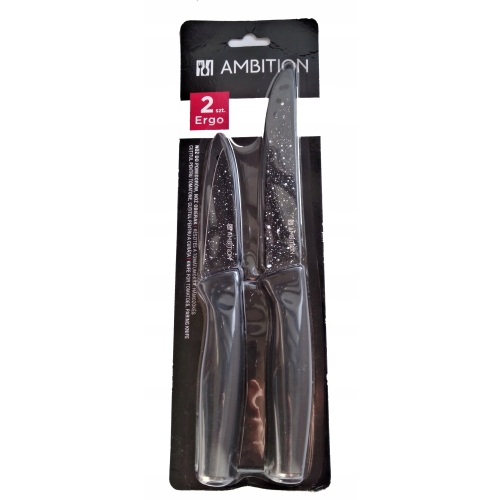 NOŻE AMBITION 22 CM+26 CM ZESTAW 2 SZTUKI DO POMIDORÓW I WARZYW POKROWCE