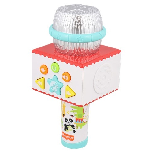 Mikrofon Fisher Price edukacyjny interaktywny grający melodie dla dzieci 2+