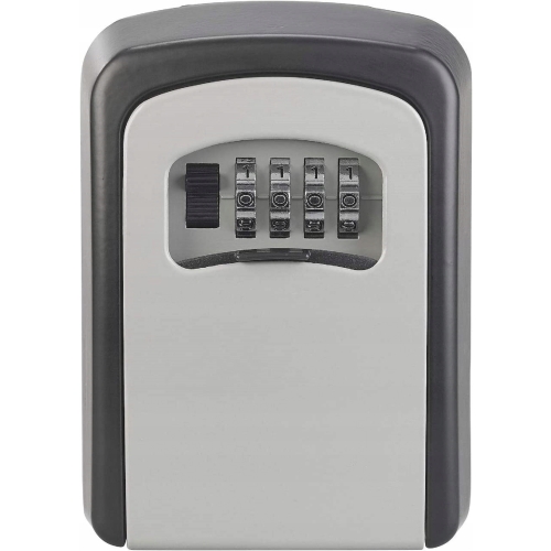 Sejf na klucze WZMOCNIONY SZYFROWY 93mm x 113mm x 40 mm ALUMINIUM + METAL