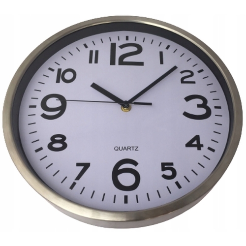 WALL CLOCK STUDIO HOME ZEGAR ŚCIENNY 29 cm CZARNY