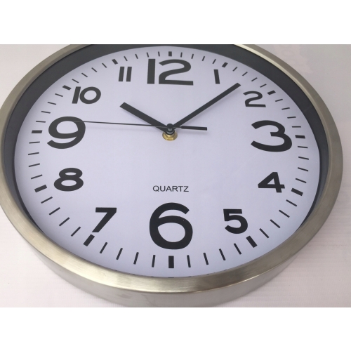 WALL CLOCK STUDIO HOME ZEGAR ŚCIENNY 29 cm CZARNY