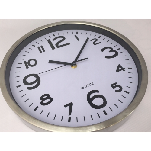 WALL CLOCK STUDIO HOME ZEGAR ŚCIENNY 29 cm CZARNY
