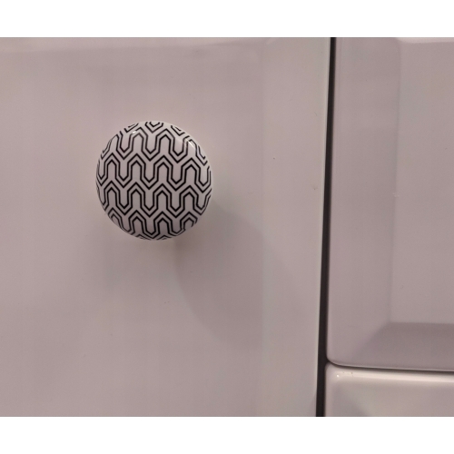 GAŁKA CERAMICZNA UCHWYT DRZWI SZAFY SZUFLADY rom54