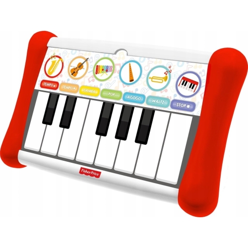 PIANINKO DOTYKOWE FISHER PRICE MUZYCZNE KLAWISZE