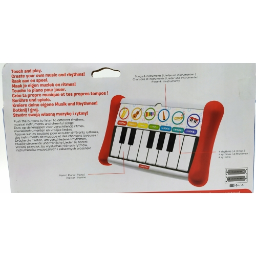 PIANINKO DOTYKOWE FISHER PRICE MUZYCZNE KLAWISZE