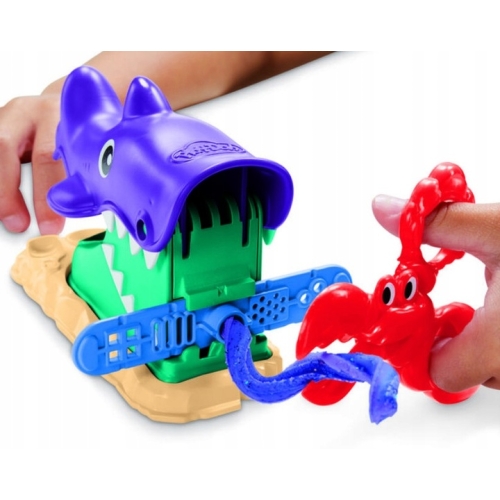 PLAY DOH OŚMIORNICA I PRZYJACIELE WYPASIONA DUŻY ZESTAW DO ZABAWY F4283