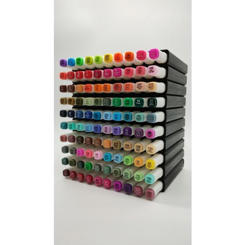 TWINMARKERY PROFESJONALNE 10 SZTUK AKWARELOWE DECO TIME FIOLETOWE 79-188