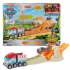 PAW PATROL DINO RESCUE CHASE ZESTAW TOR Z WYRZUTNIĄ T-REX NIEBIESKIE AUTKO