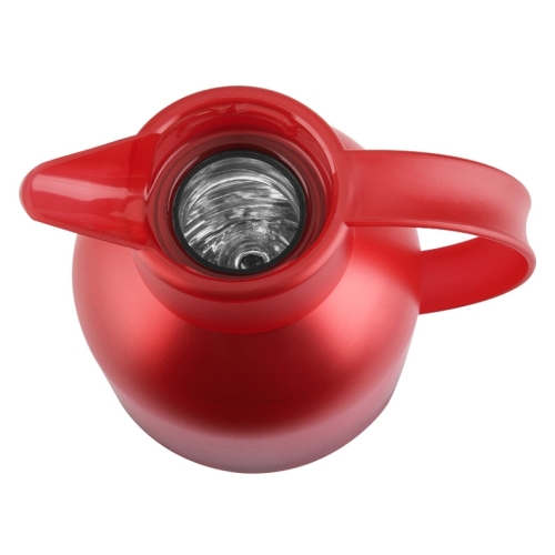 TEFAL SAMBA Czerwony TERMOS KONFERENCYJNY szklany wkład 1L Dzbanek z rączką