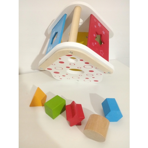 DOMEK AKTYWIZUJĄCY FIGURY GEOMETRYCZNE MEGA ZABAWA Mini Matters zabawka