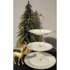 Porcelanowa etażerka patera 3-poziomowa Patera Excellent Houseware 35 cm