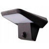 Lampa solarna elewacyjna LED z czujnikiem ruchu na baterie 800 lm IP44
