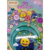 Książka z naklejkami EMOJI Mocne naklejki z motywem buźki 1000 sztuk A4