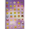 Książka z naklejkami EMOJI Mocne naklejki z motywem buźki 1000 sztuk A4
