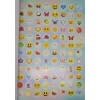 Książka z naklejkami EMOJI Mocnych naklejek z motywem buźki A4 1000 sztuk