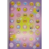Książka z naklejkami EMOJI Mocnych naklejek z motywem buźki A4 1000 sztuk