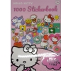 Książka z naklejkami zeszyt HELLO KITTY 1000 sztuk Mocnych naklejek A4