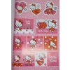 Książka z naklejkami zeszyt HELLO KITTY 1000 sztuk Mocnych naklejek A4