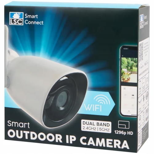 KAMERA ZEWNĘTRZNA IP OUTDOOR LSC SMART CONNECT WIFI DUAL BAND 1296P HD