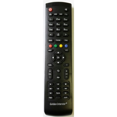 Oryginalny Pilot satelitarny HDTV Golden Interstar seria Xpeed LX CLASS LX2