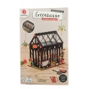 MINIATUROWY DREWNIANY DOMEK JAPOŃSKI POTTERY & PLANTS DecoTime 14 X 14 CM