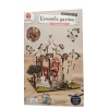 MINIATUROWY DREWNIANY DOMEK JAPOŃSKI POTTERY & PLANTS DecoTime 14 X 14 CM