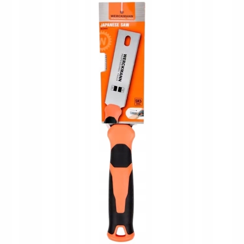 Piła japońska Werckmann hartowane ostrza stal SK5 drewno pcv karton guma