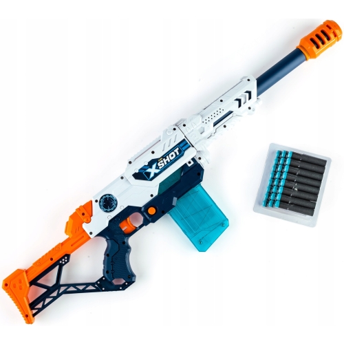 WYRZUTNIA PISTOLET X SHOT MAX ATTACK 24 STRZAŁKI !