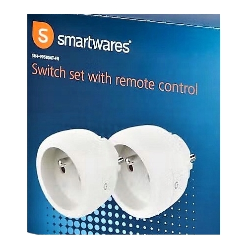 Gniazda Smartwares SH4-90268FR zdalnie sterowane 2300w białe 3 sztuki