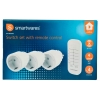 Gniazda Smartwares SH4-90268FR zdalnie sterowane 2300w 3 sztuki białe