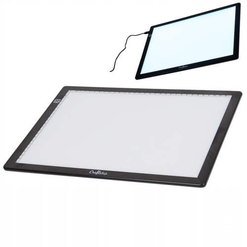 TABLET GRAFICZNY TABLICA PISANIE RYSOWANIE KALIGRAFI A4 Crafts & Co LED USB