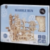 PUZZLE 3D TOR KULKOWY DREWNIANY MARBLE RUN KREATYWNA ZABAWA DIY