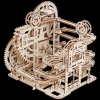 PUZZLE 3D TOR KULKOWY DREWNIANY MARBLE RUN KREATYWNA ZABAWA DIY