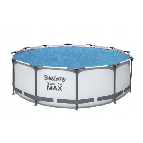 POKRYWA SOLARNA FOLIA NA BASEN OGRODOWY PLANDEKA 366 cm BESTWAY 58242
