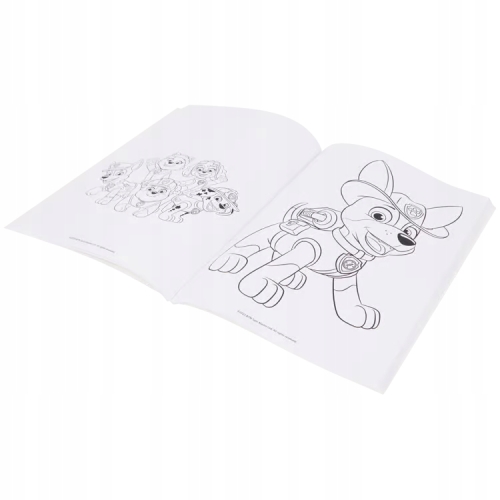 Kolorowanka malowanka Psi Patrol PAW PATROL NICKELODEON 128 str Naklejki N