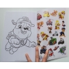 Kolorowanka malowanka Psi Patrol PAW PATROL NICKELODEON 128 str Naklejki C