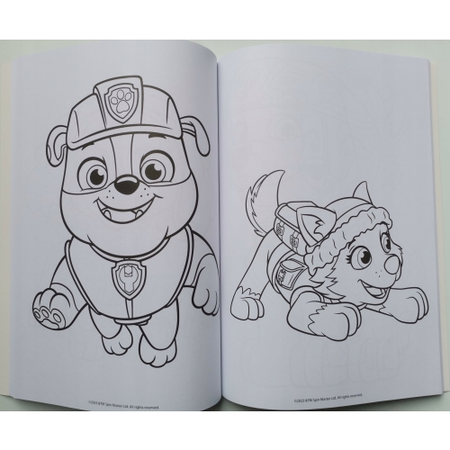 Kolorowanka malowanka Psi Patrol PAW PATROL NICKELODEON 128 str Naklejki Ż