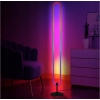 LAMPA PODŁOGOWA GAMINGOWA IMPREZOWA W RYTM MUZYKI DISKO LED RGB 105cm PILOT