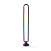 LAMPA PODŁOGOWA GAMINGOWA IMPREZOWA W RYTM MUZYKI DISKO LED RGB 105cm PILOT
