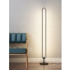LAMPA PODŁOGOWA GAMINGOWA IMPREZOWA W RYTM MUZYKI DISKO LED RGB 105cm PILOT