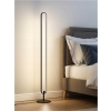 LAMPA PODŁOGOWA GAMINGOWA IMPREZOWA W RYTM MUZYKI DISKO LED RGB 105cm PILOT