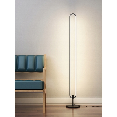 LAMPA PODŁOGOWA GAMINGOWA IMPREZOWA W RYTM MUZYKI DISKO LED RGB 105cm PILOT