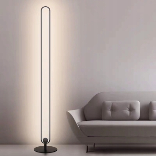 LAMPA PODŁOGOWA GAMINGOWA IMPREZOWA W RYTM MUZYKI DISKO LED RGB 105cm PILOT