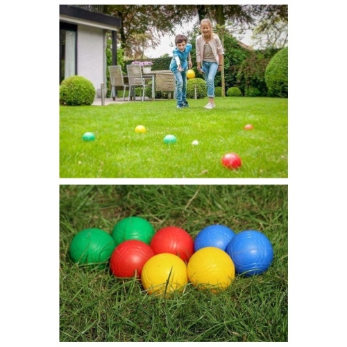 Kule do Gry francuskiej BOULE PETANQUE BULE petanka zestaw 8 kul na piknik